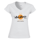 T-Shirt Femme Logo 2015 - Blanc