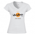 T-Shirt Femme Logo 2015 - Blanc