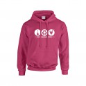 Sweat Capuche Rose