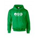 Sweat Capuche Vert