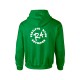 Sweat Capuche Vert