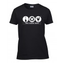 Tshirt femme noir