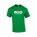 Tshirt homme vert