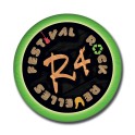 Badge R4 noir & vert
