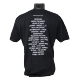 T-shirt Homme noir 2016 col V